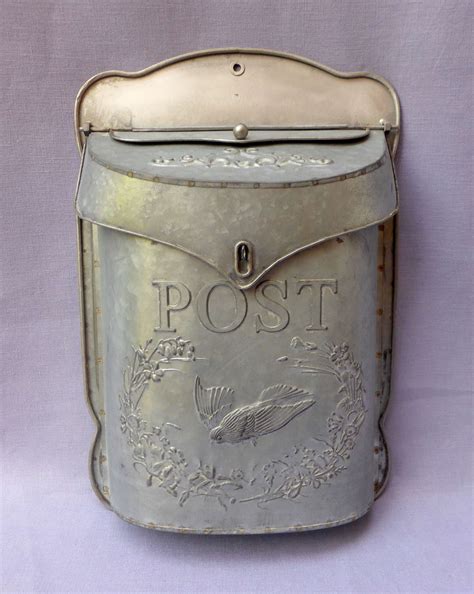 best metal post box|galvanised steel post box.